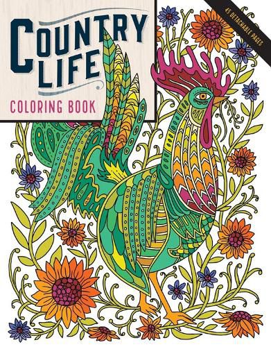 Cover image for Country Life Coloring Book