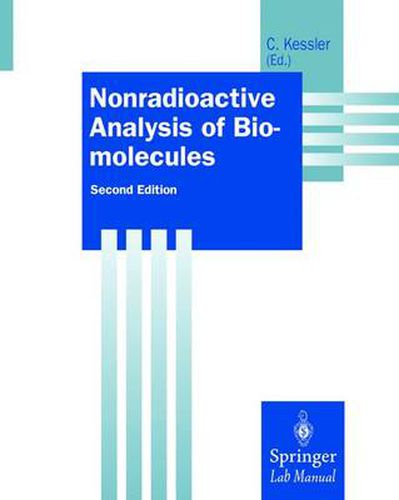 Cover image for Nonradioactive Analysis of Biomolecules