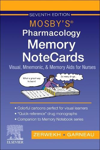 Cover image for Mosby's Pharmacology Memory NoteCards