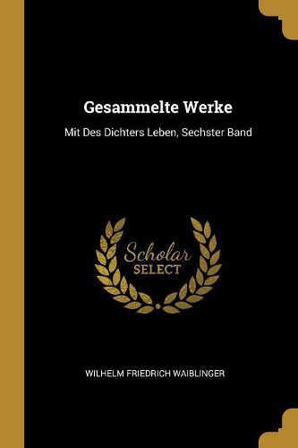 Cover image for Gesammelte Werke