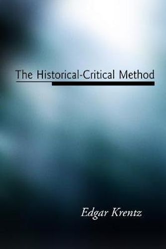 Cover image for The Historical-Critical Method