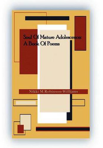 Cover image for Soul of Mature Adolescence: A Book of Poems