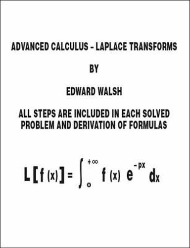 Cover image for Advanced Calculus: Laplace Transforms