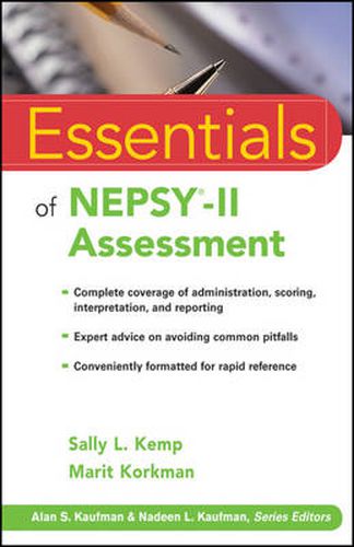 Cover image for Essentials of NEPSY-II Assessment