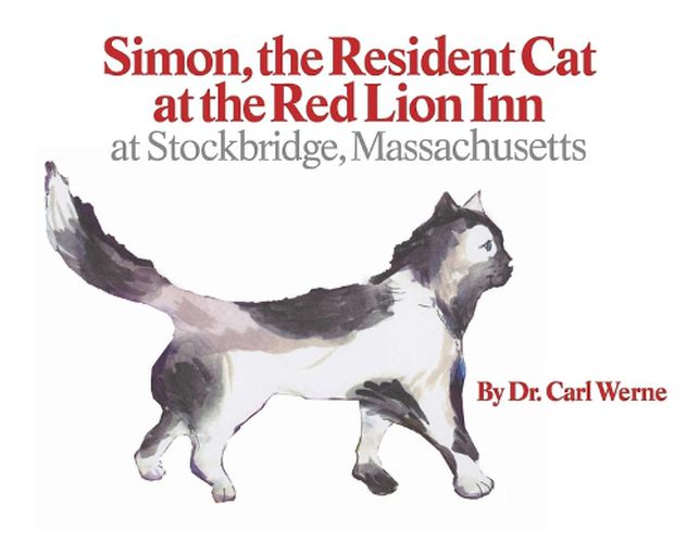 Simon, the Resident Cat at the Red Lion Inn