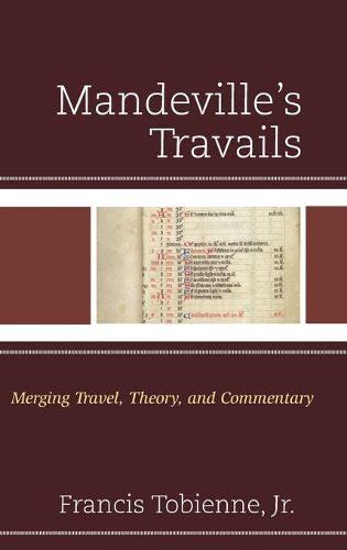 Cover image for Mandeville's Travails: Merging Travel, Theory, and Commentary
