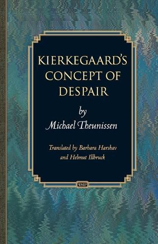 Cover image for Kierkegaard's Concept of Despair