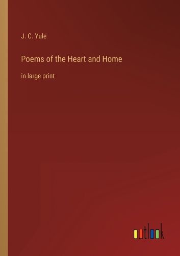 Cover image for Poems of the Heart and Home