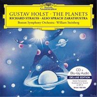 Cover image for Holst The Planets Strauss Aslo Sprach Zarathustra Cd & Bluray Audio