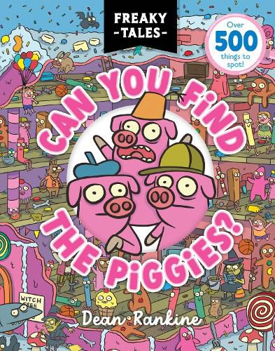 Cover image for Can You Find the Piggies? (Freaky Tales #1)