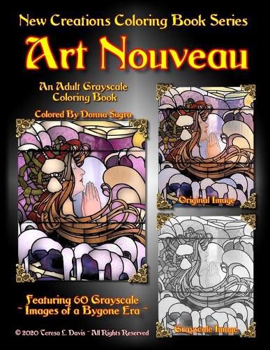 Cover image for New Creations Coloring Book Series: Art Nouveau