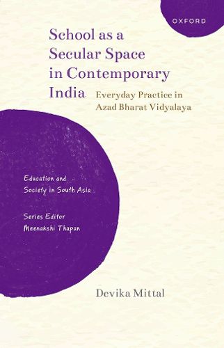 Cover image for School as a Secular Space in Contemporary India