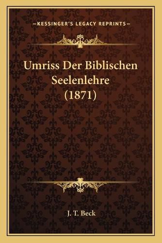 Cover image for Umriss Der Biblischen Seelenlehre (1871)