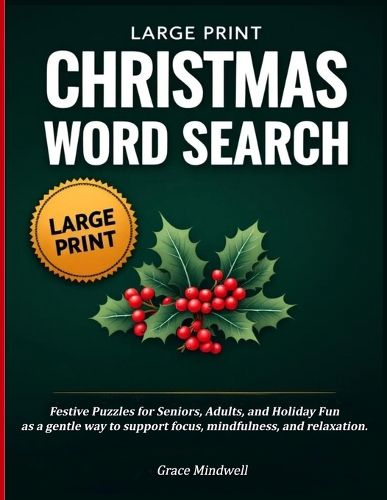 Cover image for Christmas Word Search Large Print