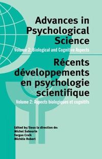 Cover image for Advances in Psychological Science, Volume 2: Biological and Cognitive Aspects