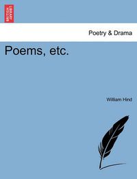 Cover image for Poems, Etc.