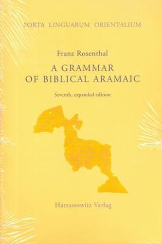 Cover image for A Grammar of Biblical Aramaic: With an Index of Biblical Citations