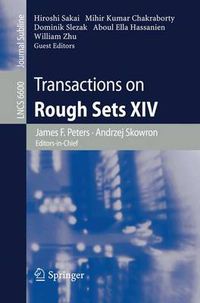 Cover image for Transactions on Rough Sets XIV