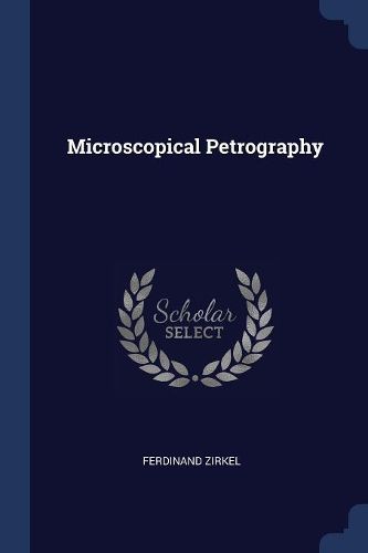 Cover image for Microscopical Petrography