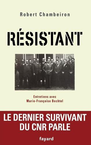 Cover image for Resistant Entretiens Avec Francoise Bechtel