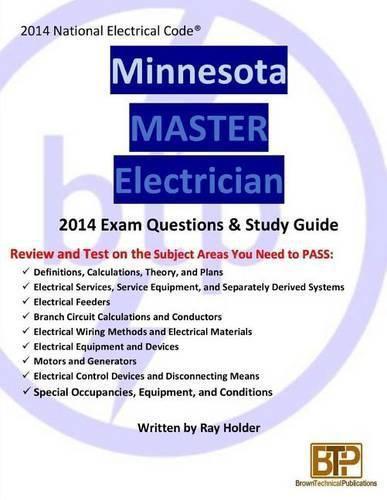 Cover image for Minnesota 2014 Master Electrician Study Guide