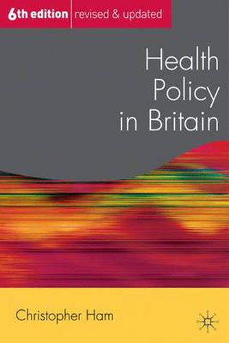 Cover image for Health Policy in Britain