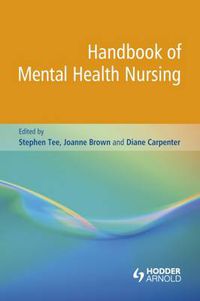 Cover image for Handbook of Mental Health Nursing