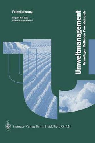 Cover image for Betriebliches Umweltmanagement: Grundlagen -- Methoden -- Praxisbeispiele
