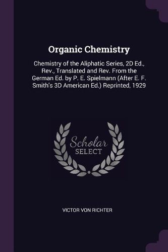 Cover image for Organic Chemistry