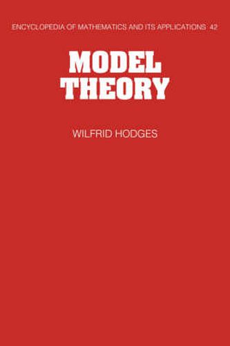 Cover image for Model Theory