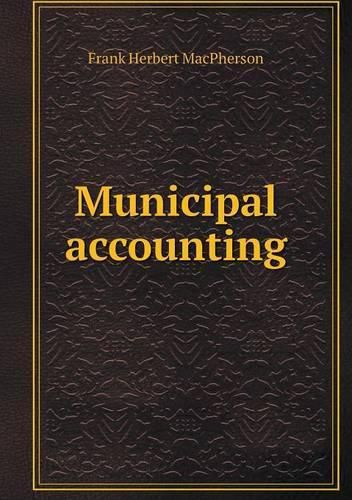 Cover image for Municipal accounting