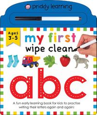 Cover image for My First Wipe Clean ABC
