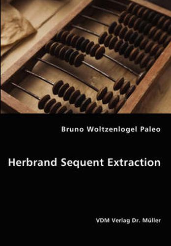 Cover image for Herbrand Sequent Extraction