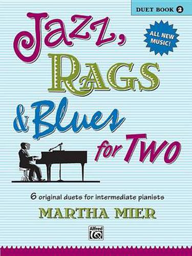 Cover image for Jazz, Rags & Blues for 2 Book 2