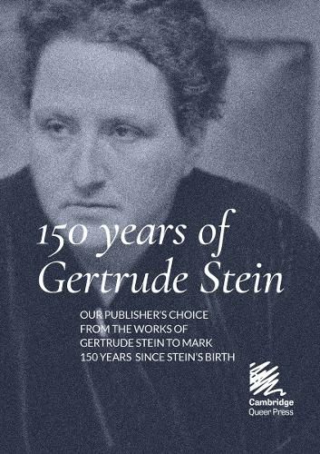 Cover image for 150 Years of Gertrude Stein