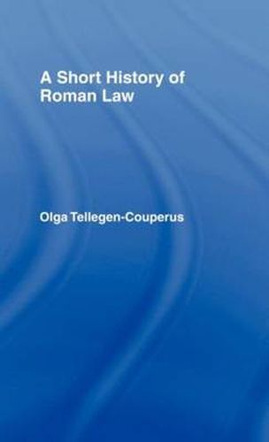 Cover image for A Short History of Roman Law