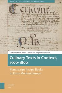 Cover image for Culinary Texts in Context, 1500-1800