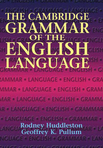 Cover image for The Cambridge Grammar of the English Language