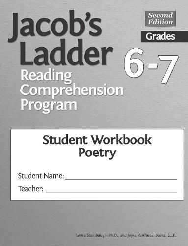 Cover image for Jacob's Ladder Reading Comprehension Program: Grades 6-7, Student Workbooks, Poetry (Set of 5)