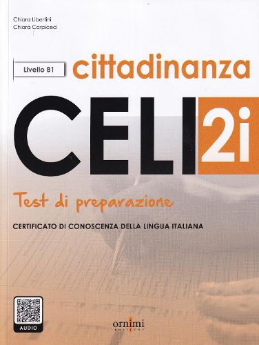 Cover image for Celi 2i cittadinanza - Test di preparazione + online audio (B1)