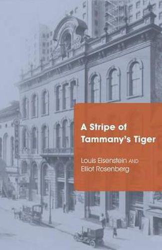 Cover image for A Stripe of Tammany's Tiger