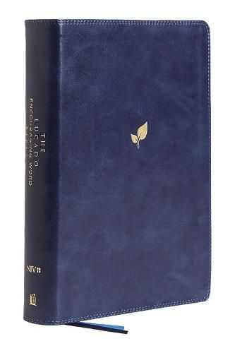 Cover image for NIV, Lucado Encouraging Word Bible, Leathersoft, Blue, Thumb Indexed, Comfort Print: Holy Bible, New International Version