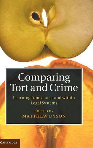 Cover image for Comparing Tort and Crime: Learning from across and within Legal Systems