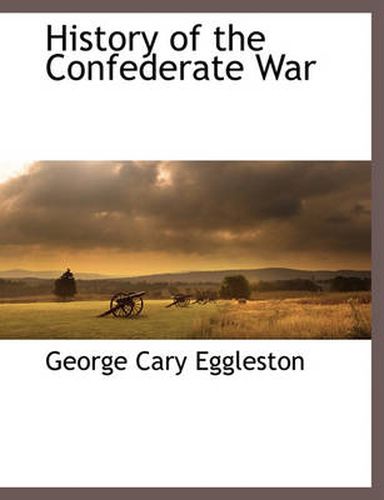 Cover image for History of the Confederate War