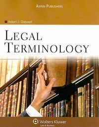 Cover image for Legal Terminology