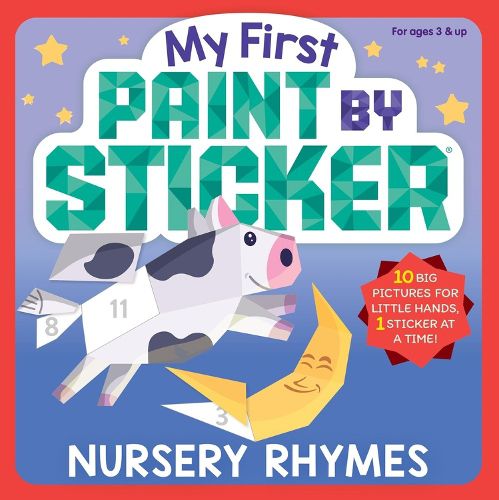 Cover image for My First Paint by Sticker: Nursery Rhymes