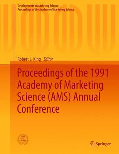 Cover image for Proceedings of the 1991 Academy of Marketing Science (AMS) Annual Conference