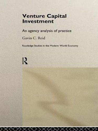 Cover image for Venture Capital Investment: An Agency Analysis of UK Practice