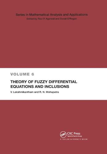 Cover image for Theory of Fuzzy Differential Equations and Inclusions