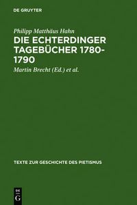 Cover image for Die Echterdinger Tagebucher 1780-1790